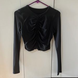 Lululemon find your feeling long sleeve black size 6